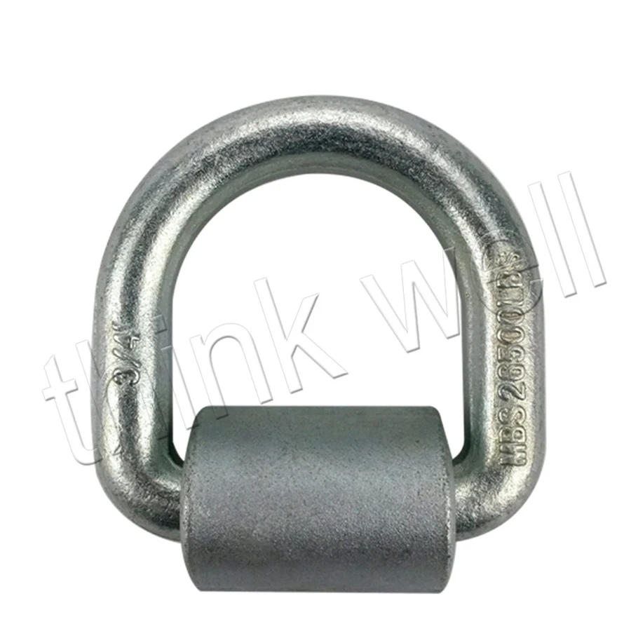 Welded Brackets Rigging Hardware Forged D Ring