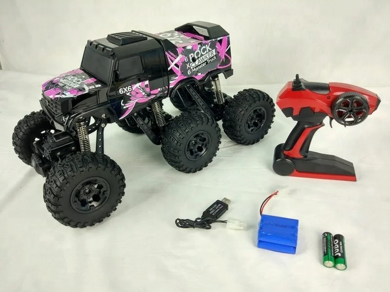  RW 2 4G 1/8 масштаб 6WD 6x6 rc автомобиль монстр-Трак rock crawler электрический