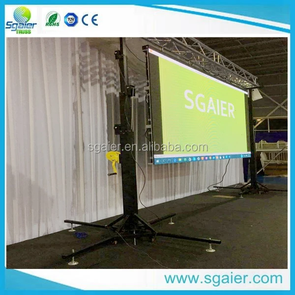 Heavy Duty truss lifting tower Truss Tower line Array Truss Tower