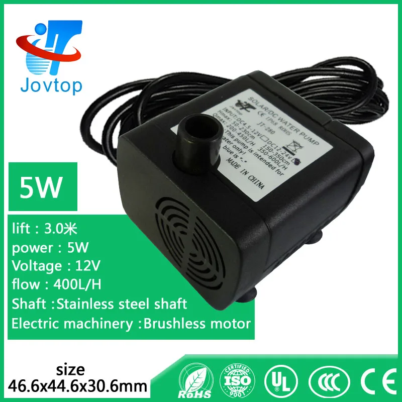 
solar fountain dc water submersible pump 