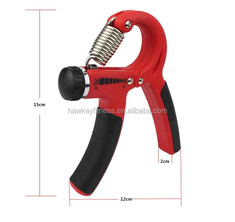 
Wholesale adjustable handgrip dynamometer for hand exercise and trengthen 