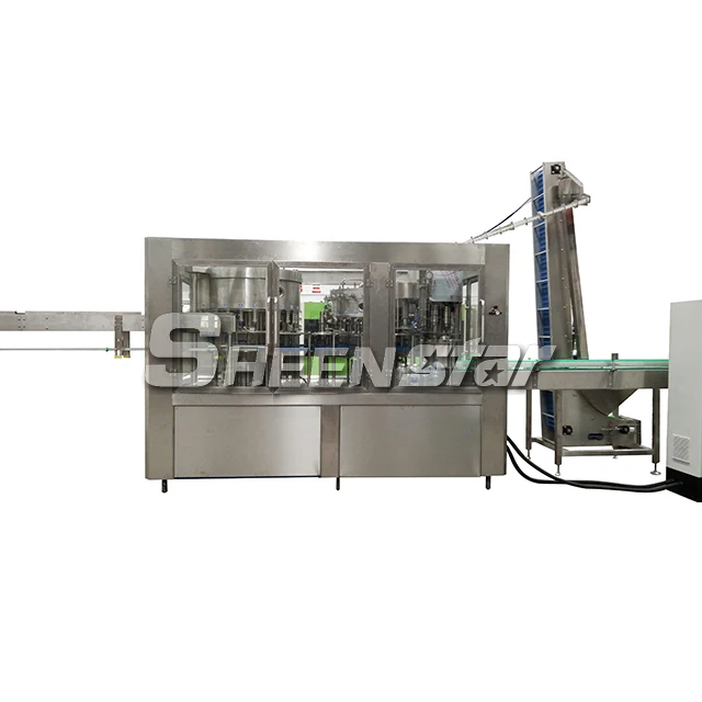 Carbonated soft drink counter pressure bottle filler