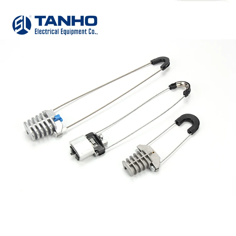 PAM-06 высокопрочный зажим для крепления из алюминиевого сплава/зажим для натяжения для кабелей ADSS