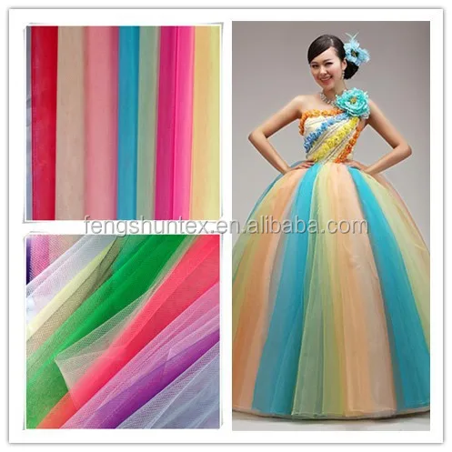 hot selling mesh nylon tulle fabric