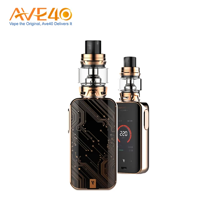 Горячая Распродажа вейп 220 Вт Vaporesso Luxe TC стартовый комплект с двумя высокоскоростными