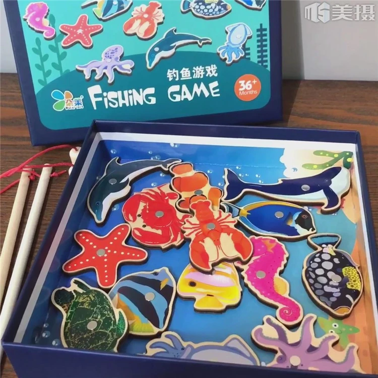 
Funny fishing game toy for kids to improve Cognition ability 