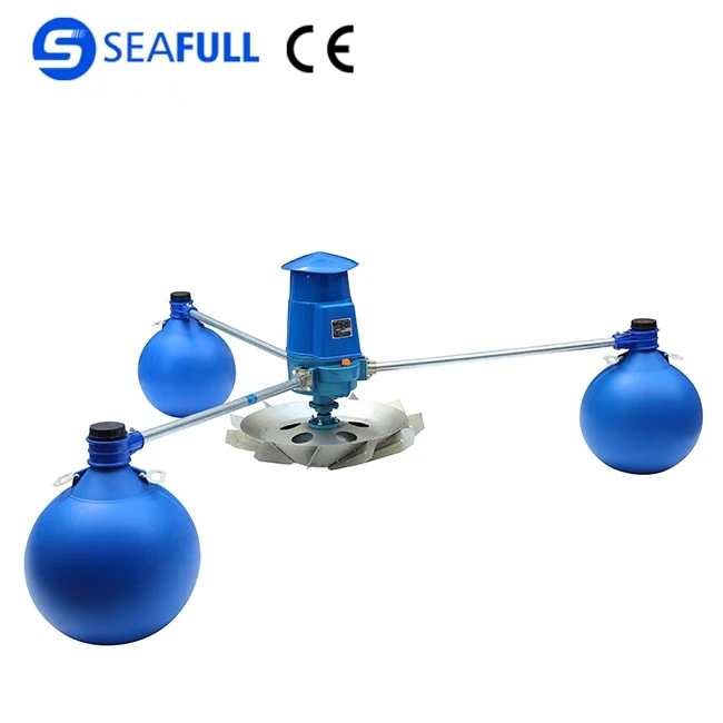 Aquaculture Fish Farming 3 Balls Impeller Aerator For Sale