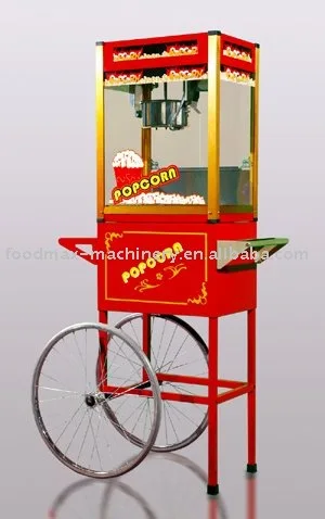 
popcorn machine with cart popcorn maker with cart popcorn cooker with cart hot sale 