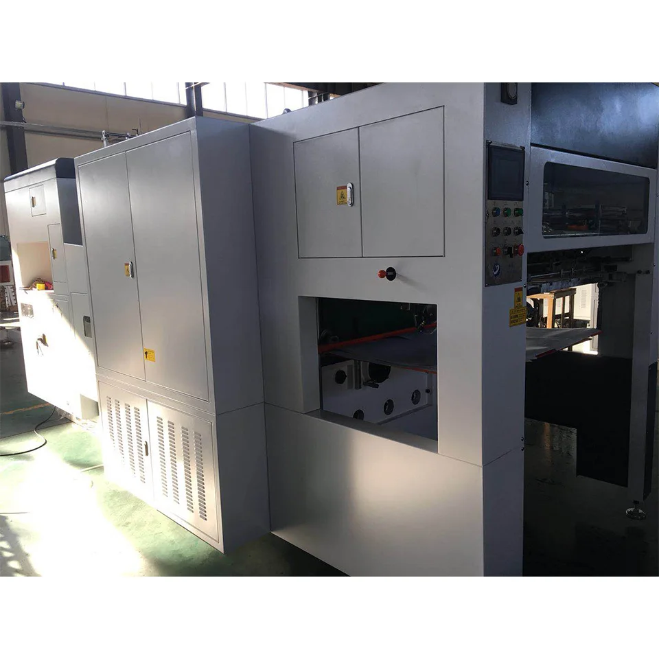 full-automatic flatbed die cutting creasing and perforating machine