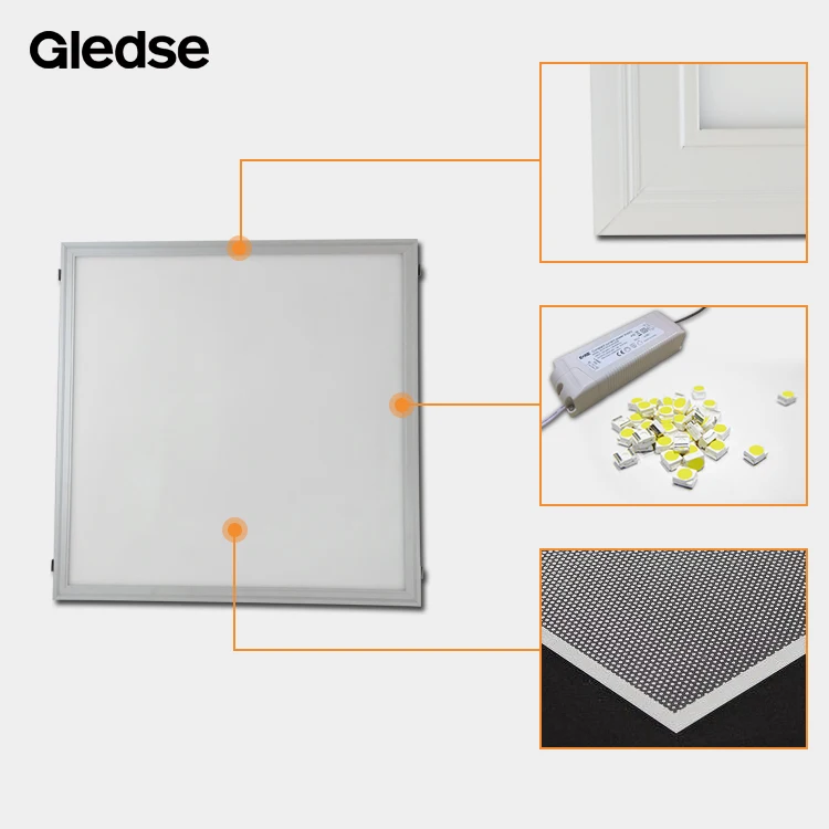 
600X600 led panel light recessed suspended surface mounted installation 