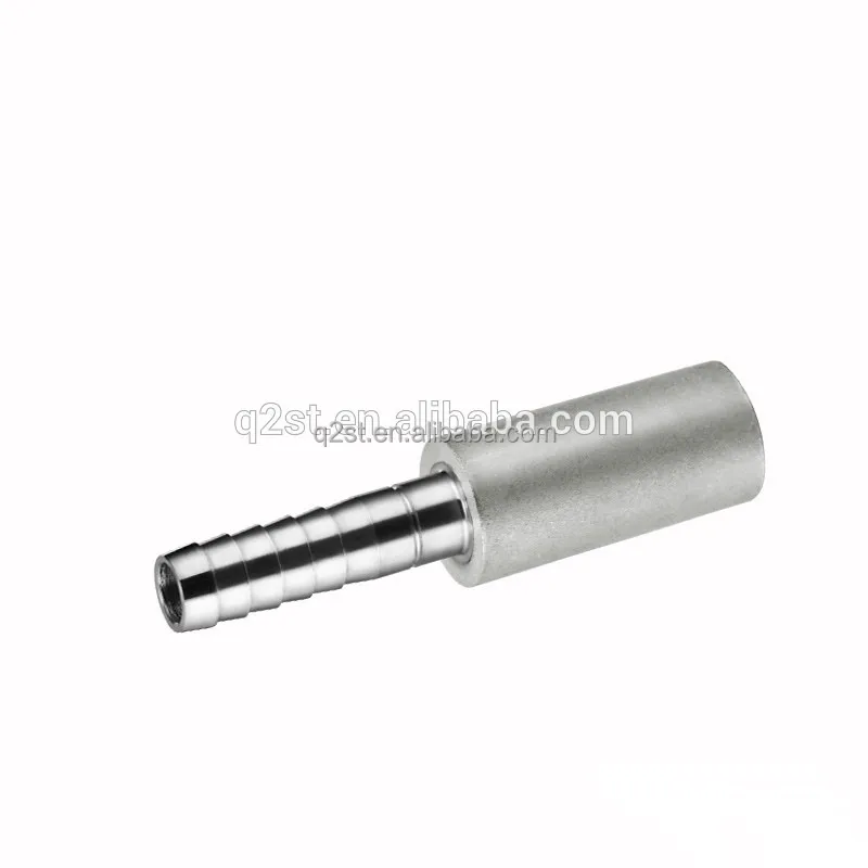 Sintered Stainless Steel 10 micron porous air sparger fine air bubbles diffuser
