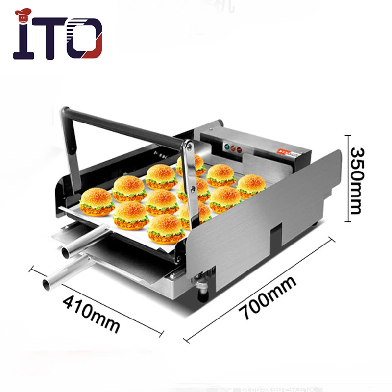 Factory Wholesale Commercial hamburger maker burger patty forming machine # ITO 216