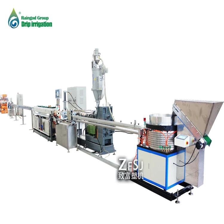 agriculture flat dripper irrigation tape making machine