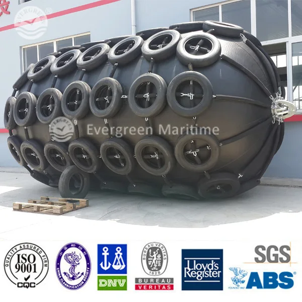 
ISO 17357 yokohama type Inflatable Boat Rubber Fender cylinder fender 