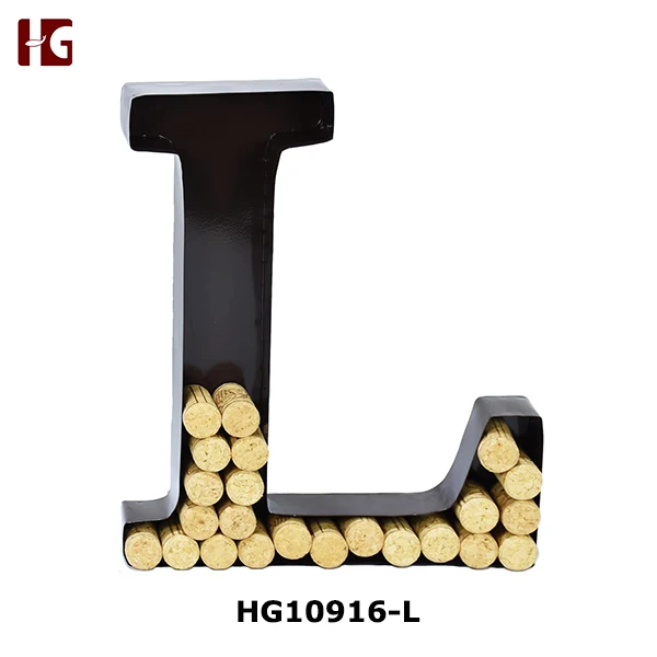 
Monogram Letter S Wall Wine Cork Holder 
