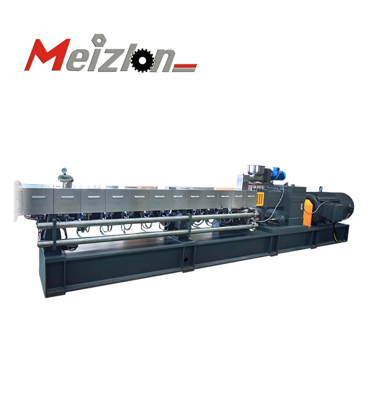 Meizlon MT75 TPU,TPV,TPS,TPO,(TPE) thermoplastic elastomer rubber twin screw extruder machine