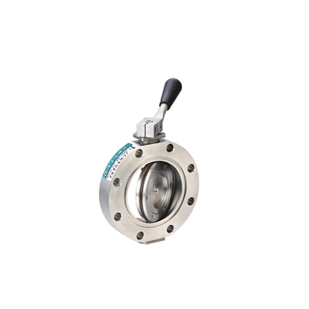 EVP high vacuum Pneumatic and Electric butterfly valve