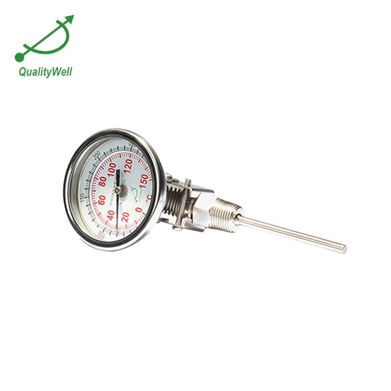 Глицерин или силиконовое масло манометр биметаллический термометр