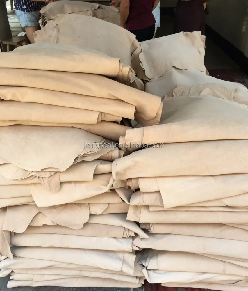 Кожаные туфли с подкладкой из натуральной свиной кожи бежевого цвета