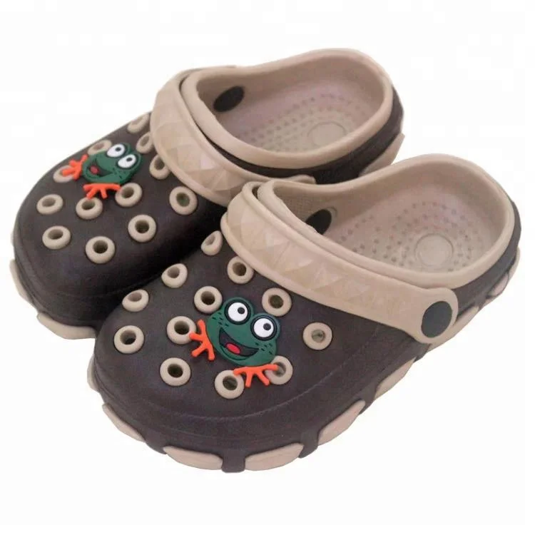 EVERTOP 2019 China factory  cute flog garden kid EVA clogs shoes high quality plastic sandals cheap slippers