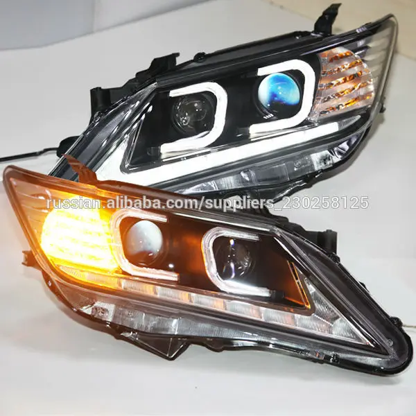 Подходит для Toyota Camry светодиодные глаза ангела глава C Стиль V2