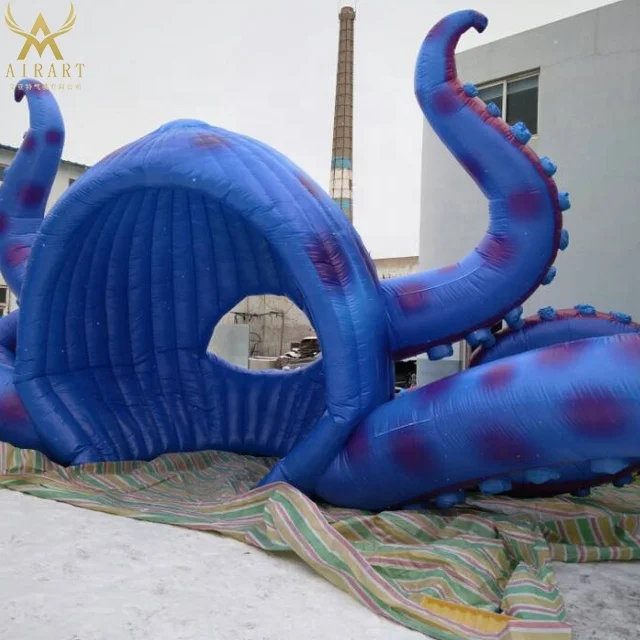 Outdoors stage event Decoration Inflatable DJ octopus Tentacle