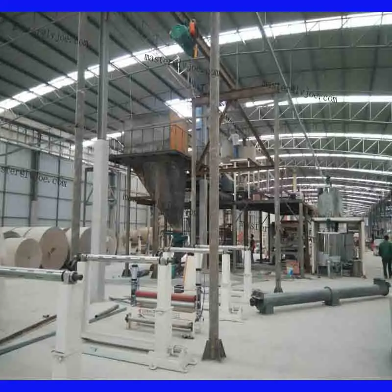 medium scale gypsum plaster board making machines/gypsum board making machine /plasterboard making machine