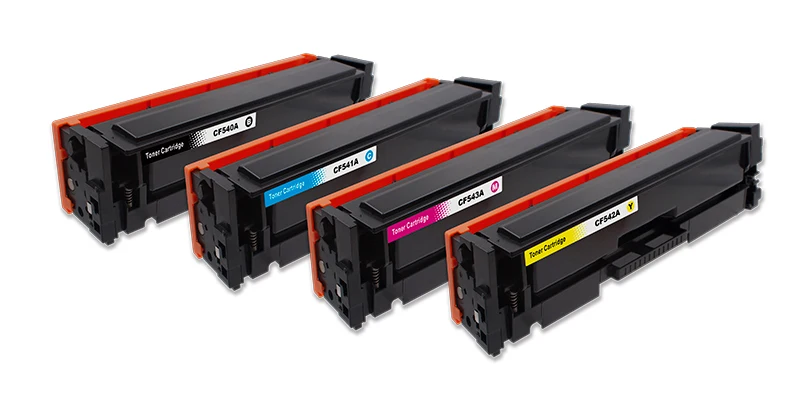 Картридж с тонером Civoprint 203A Cf540A Cf541A Cf542A Cf543A Cf540 540A совместимый цветной лазерный принтер M254 Mfp