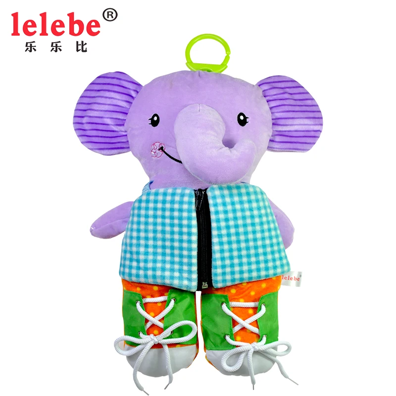 
lelebe 2020 plush animal educational montessori toys preschool teaching aids children toy with best selling baby product 