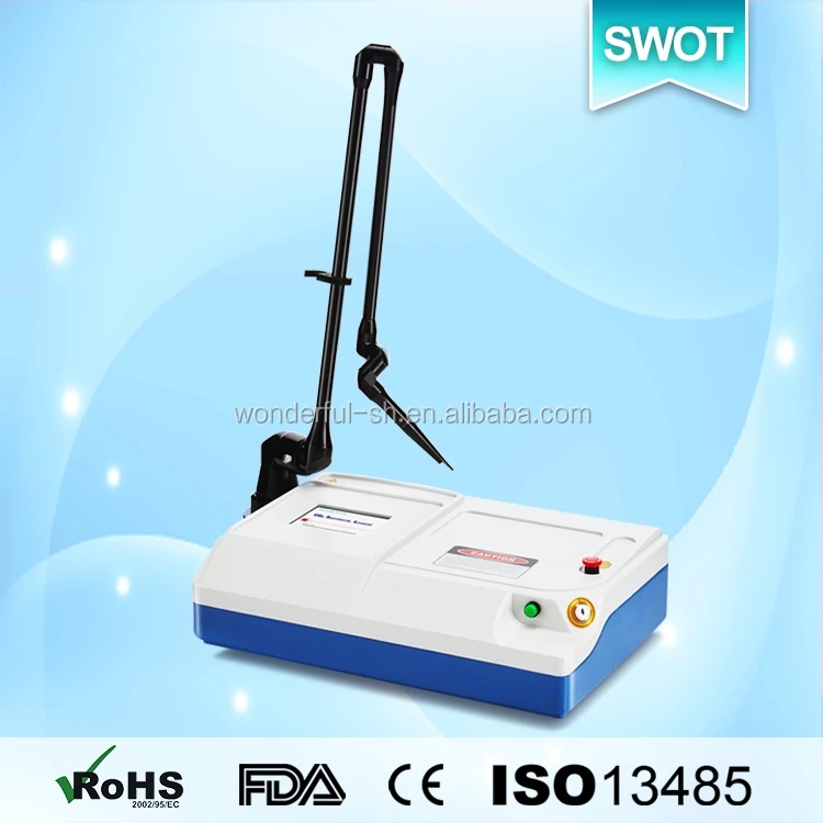 Лазерный тип кожи co2 CE утвержден Омоложение салон машины