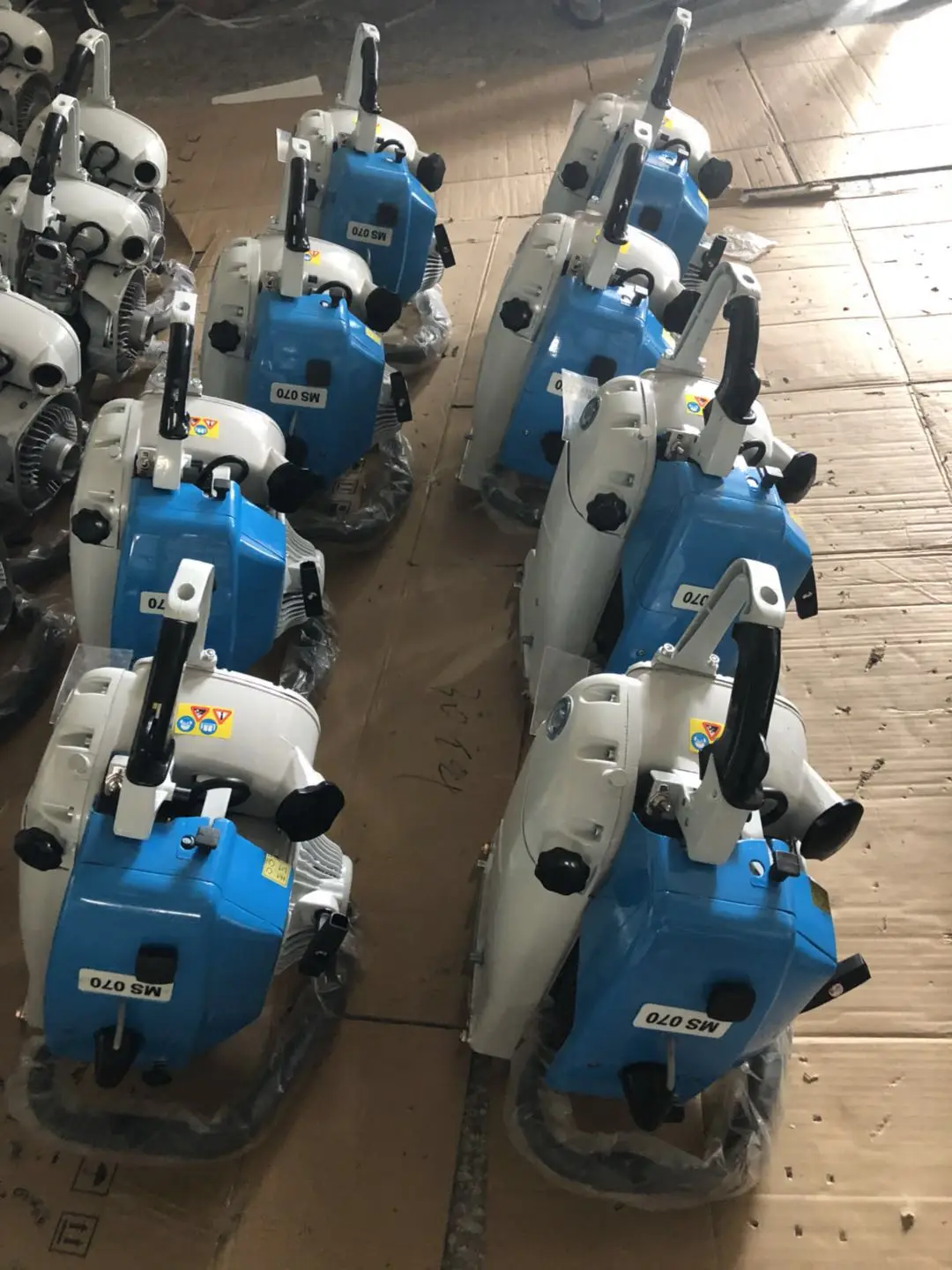 2 stroke single cylinder petrol/gas ms 070 chainsaws 105cc and bigger powerful and professional gasoline chain saw