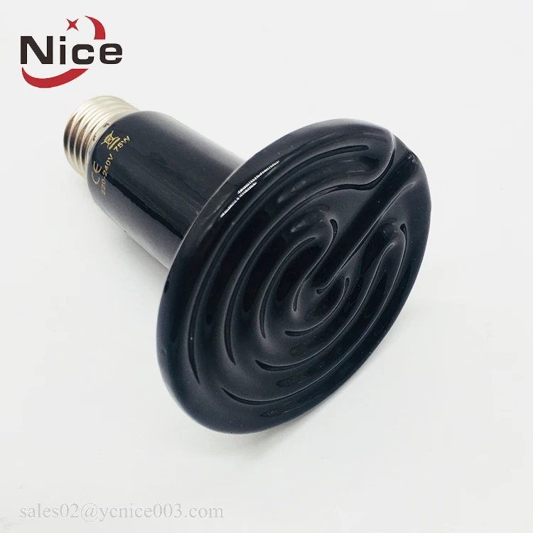 220v E27 ceramic bulb heater lamp