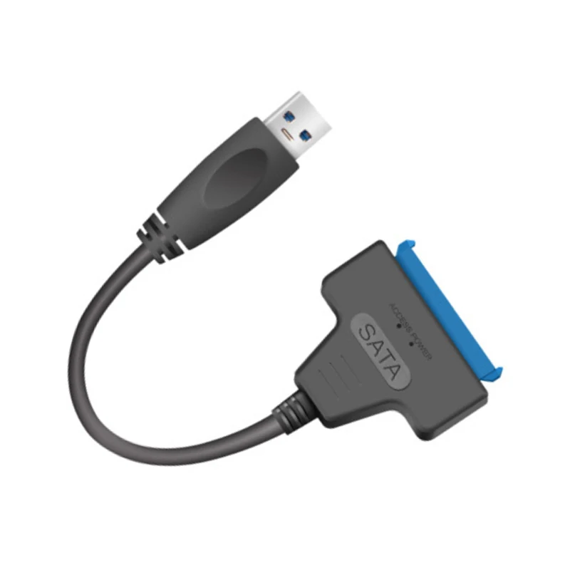 USB 3.0 To SATA 22 Pin 2.5 Inch Hard Disk Driver SSD Adapter Cable Converter