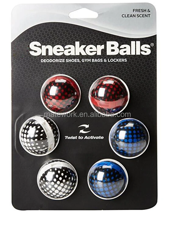 Sneaker Balls Sports Shoe Freshener , 3 set in pack