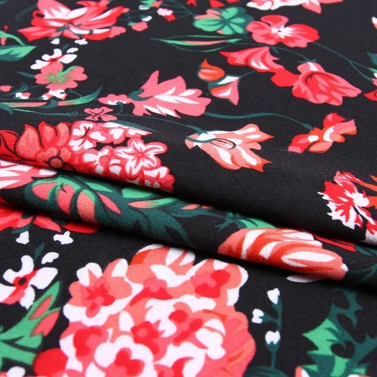 
Latest dty brushed polyester spandex jersey fabric polyester textile for print 