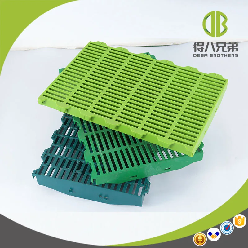 High Strength Plastic Slat Floor For Pig Farrowing Crate and Stall