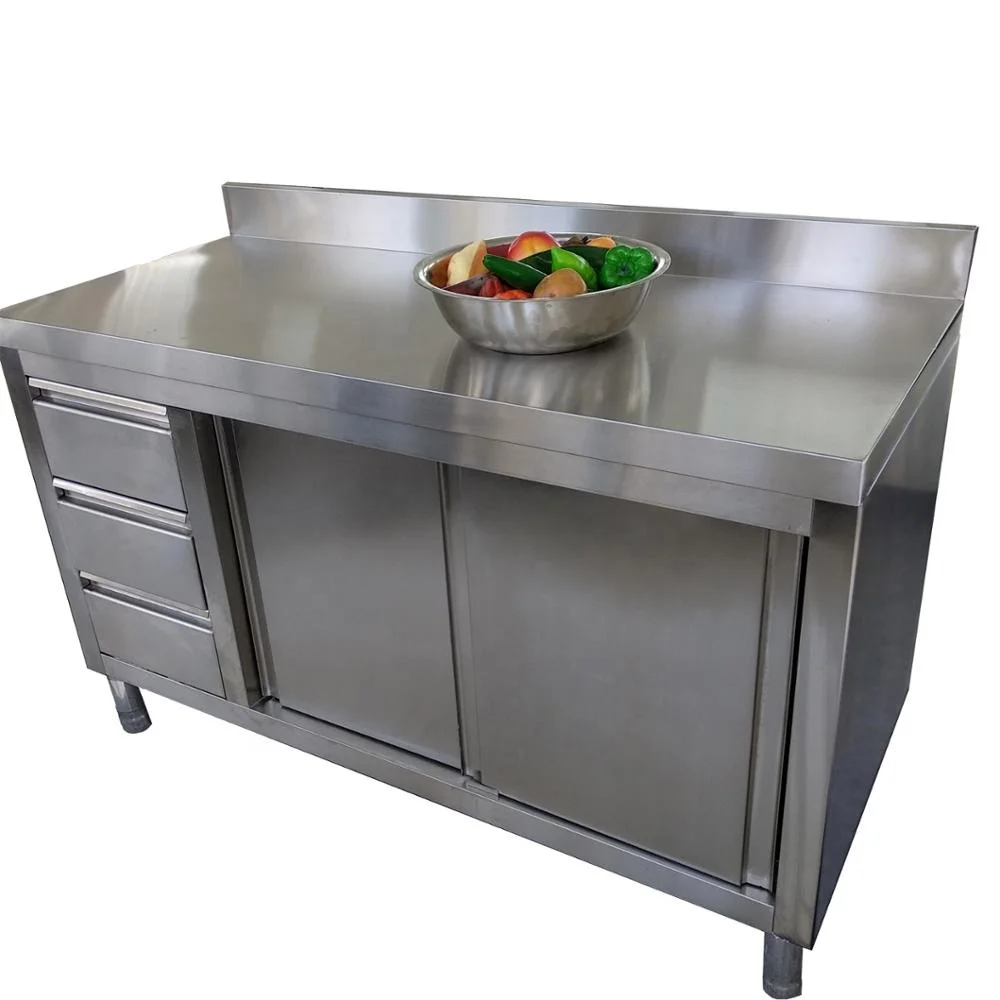 high quality restaurant equipment kitchen 201 304 stainless steel worktable