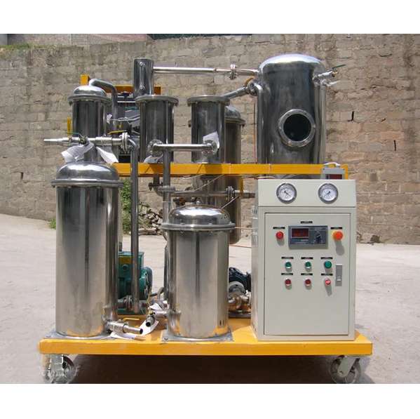 
High Precision Equipment for Recycling Used Edieble Cooking Oil With Food Grade Stainless Steel Oil Filter Element 