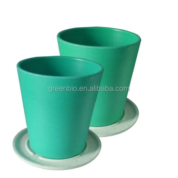100% recycled alternative to plastic, glassware ceramics Bamboo Fiber Cup