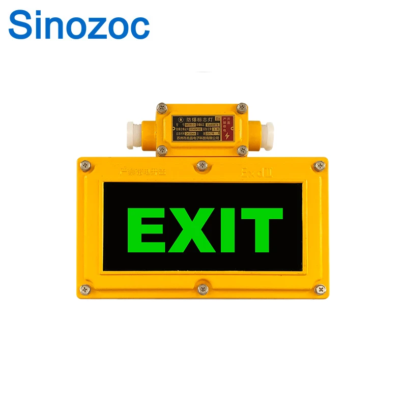 ATEX Certificated Underground Mining Light Led IP65 Explosion Proof Emergency Exit Lights