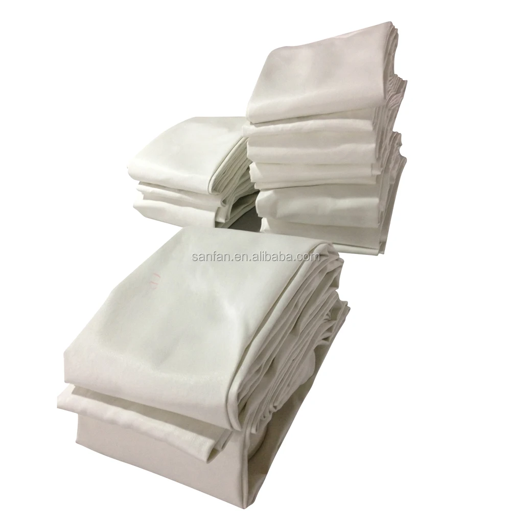 750gsm 50 micron mesh fiberglass filter bag for paper making industry