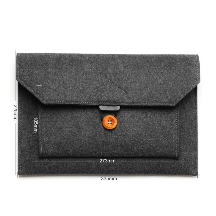 hot selling wool felt high quality computer bag laptop sleeve