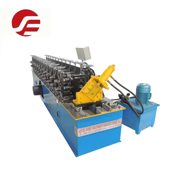 Good Quality Greenhouse Shed Bar PPGI GI Steel Stud Purlin Rolling Profile Machine