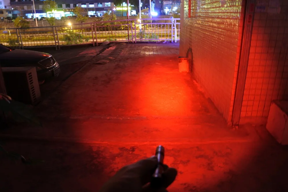 Super Bright Red Light Pen Light Flashlight Astronomy Aviation  Night Observation Red Torch