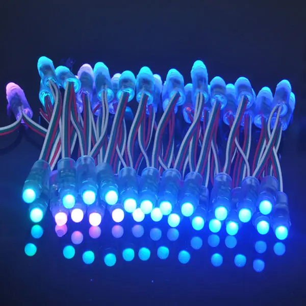 
5V WS2811, UCS1903, WS2801 programming rgb led pixel string 12mm 