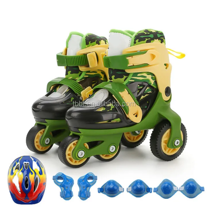 
BIGBANG 2018 newest popular design kids roller skate high quality big wheel plastic quad skates cheap sale 