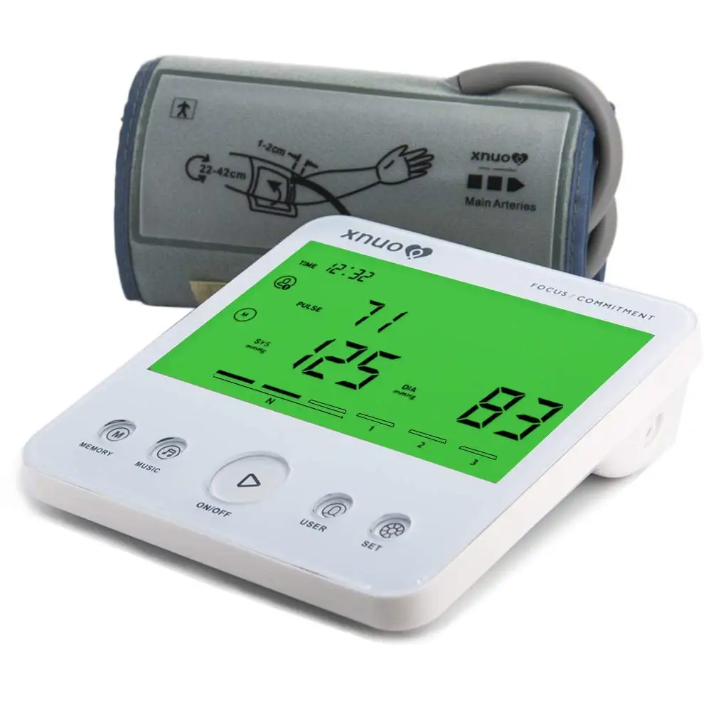 
2019 New Release Upper Arm Blood Pressure Monitor For Home Use Arrhythmia Checker Large Cuff 5.8