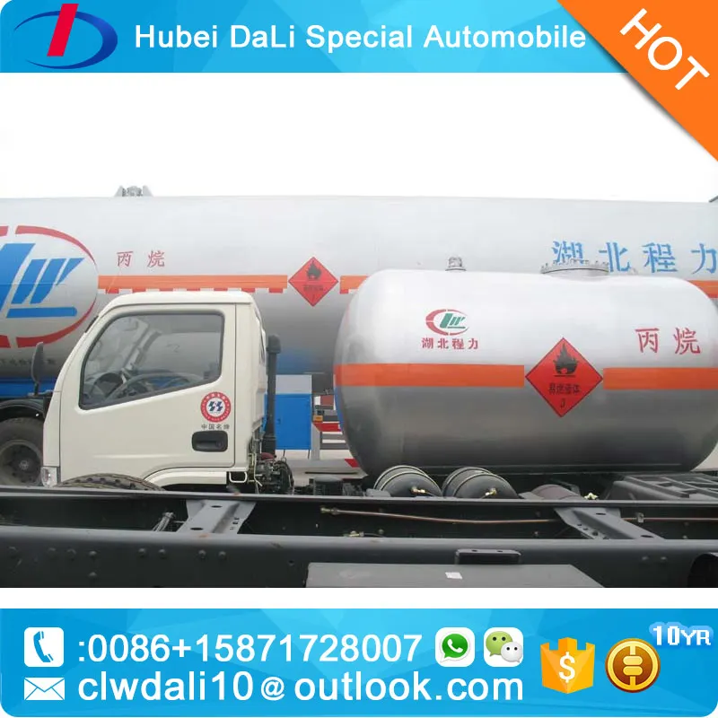 
Liquefied petroleum gas Bobtail Tank Truck 5000L LPG Skid Filling Truck for Cooking Gas Cylinder for Sales 