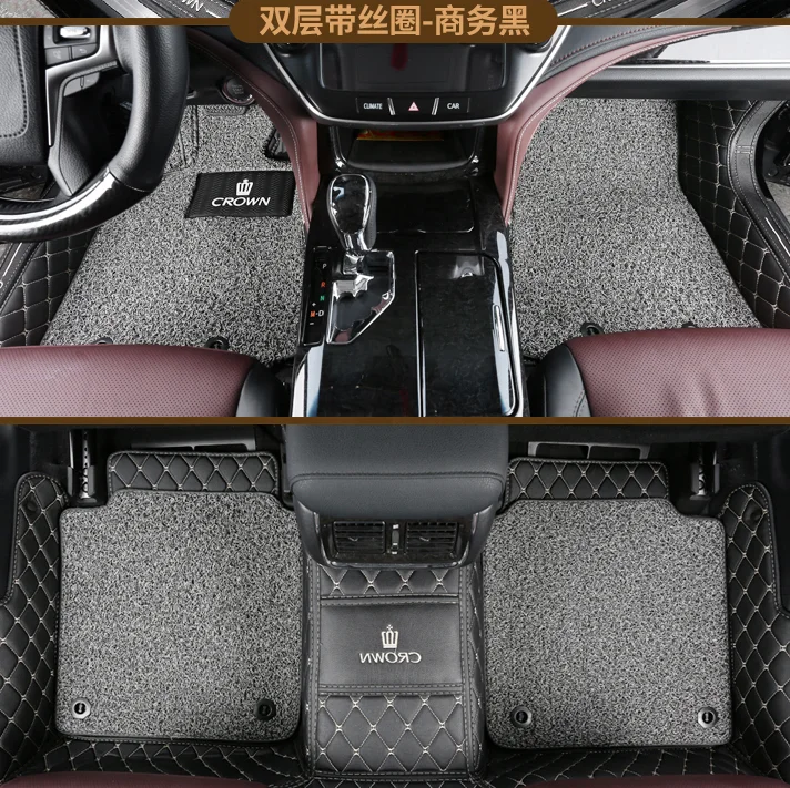  3D 5D автомобильные коврики кожаный напольный коврик автомобильный для Honda