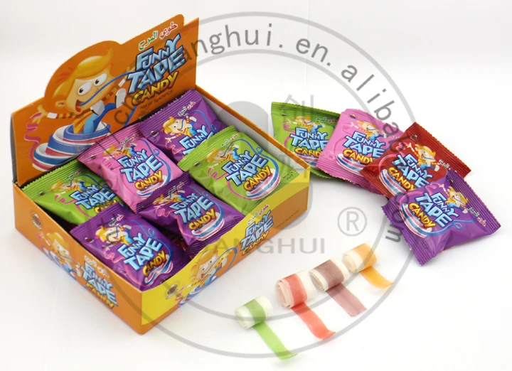 5g Soft Sweets Gummy Roll / Funny Tape Candy